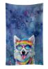 American Eskimo Hippie Dawg Kitchen Towel Dish Cloths Guest Hand Towel Decorative Bathroom Towel for Face,Tea, Dishcloth, Kitchen and Bath