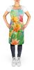 Lilies in Watercolor Apron Cooking Kitchen Server Baking Crafts Gardening for Adult Women Men, Unisex, Large, Multicolor
