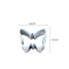 Stainless Steel 4 pcs Cookie Cutter Set Holiday Cookies Cutters for Making Christmas Tree Star Flower Butterfly Shaped Fondant Biscuit Chocolate Cutte